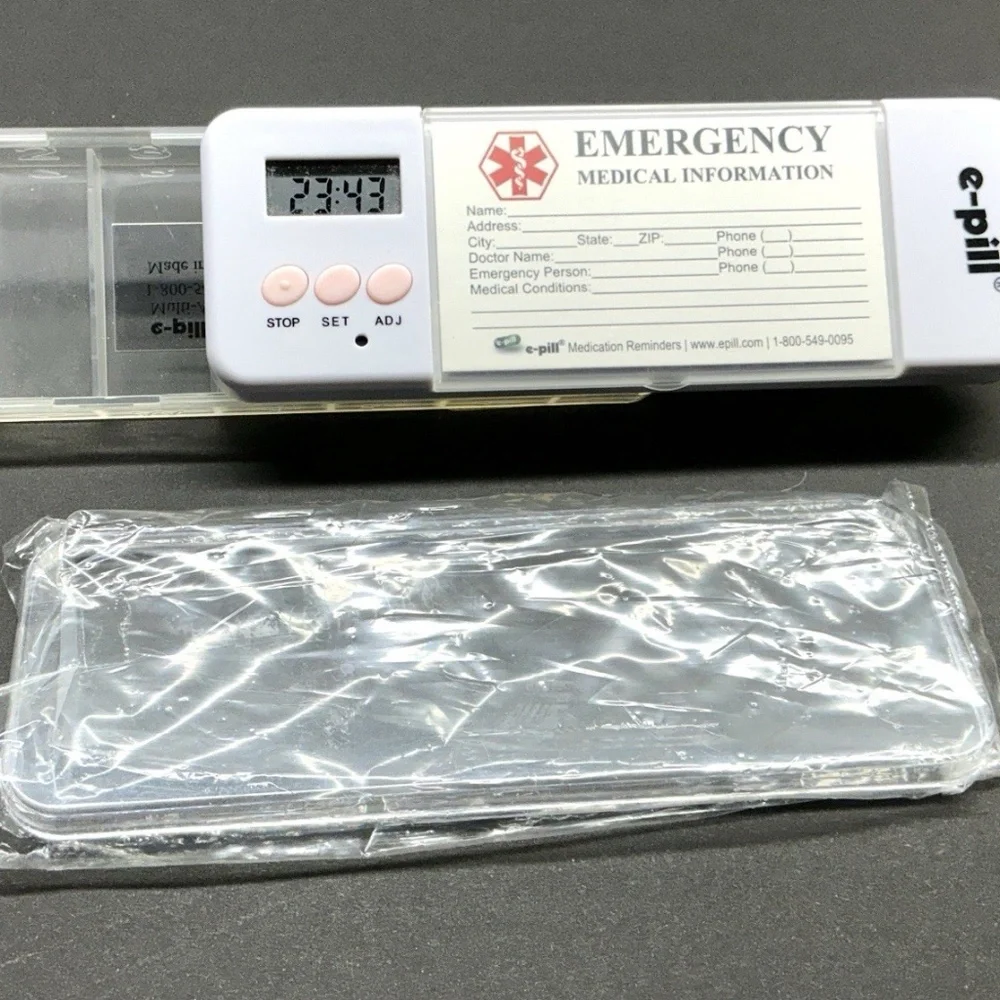 e-pill ® Medication Reminders Multi-Alarm PLUS SKU 759021